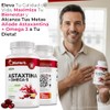 Bioherb Astaxantina Omega Epa Dha Fórmula Alta Concentración Cápsulas 1000