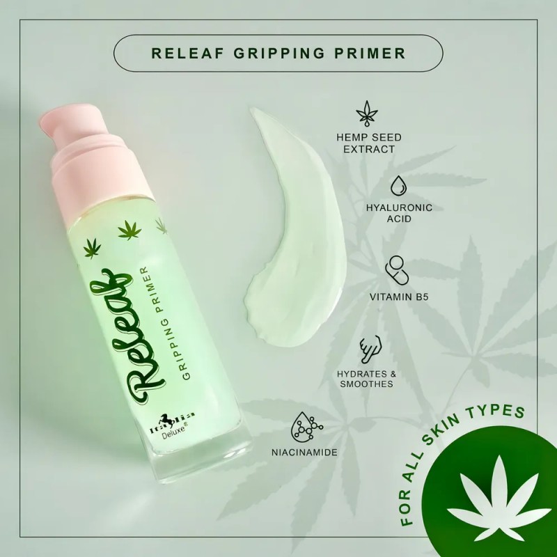 Primer Para Rostro Italia Deluxe Releaf Gripping Ácido Hialu