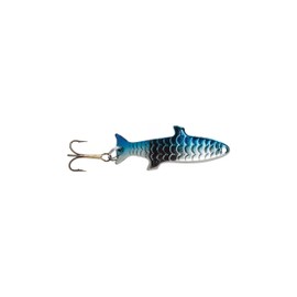 Acme Phoebe Spinning Lure, Silver/Neon Blue, 1/8-Ounce