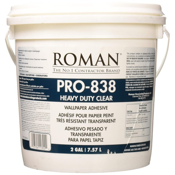 Roman 11302 Pro 838 Heavy Duty Wallcovering Adhesive