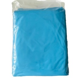 PRONTO 10 pcs PRONTO DISPOSABLE BLUE GOWN SIZE XL /ELASTIC CUFFS - NECK & WAIST TIES