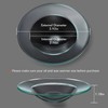 EQUSUPRO 4" Replacement Glass Round Dish Bowl for Oil Wax