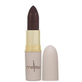 Mellow Cosmetics - Lápiz labial mate de larga duración (chocolate), a prueba de manchas, hidratante, no pegajoso, se desliza suavemente, vegano, libre de crueldad y sin parabenos, maquillaje de labios de Mellow Cosmetics