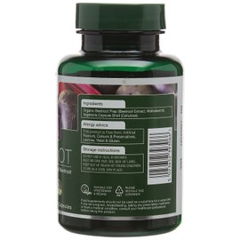 Natures Aid Org Beetroot Extract 4620mg 60 capsule (Pack of 2)