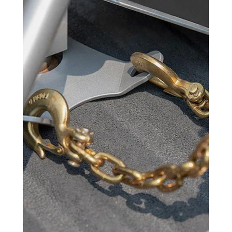 MEPARERI Ultimate Connection 5th Wheel Trailer Safety Chains with Hooks,Safety