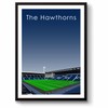 GroundDesigns WEST BROM Football Gift THE HAWTHORNS Stadium Art Unframed