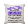 Aconesong Worlds Best Mummy Gifts Cushion Cover Rminder Gifts for