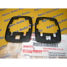Toyota Tacoma Tundra Rear Bumper License Plate Light Gasket Genuine OEM Set 2