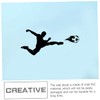 CORHAD Soccer Ball Wall Decal Removable Sticker Sports Themed Decor