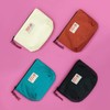 Rough Enough Small Travel Cable Organizer Bag with Zipper for