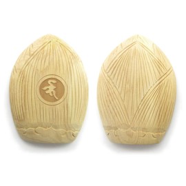 木彫 of Buddhist Buddha/Buddha 香合 薬師如来 Tsuge