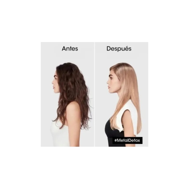 Loreal Metal Detox Duo Shampoo 500ml & Mascarilla 250ml
