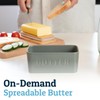 PriorityChef Extra Large Butter Dish with Lid for Countertop, Ceramic