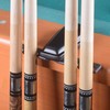CROWN ME Weighted 4-Cue Leather pool cue holder
