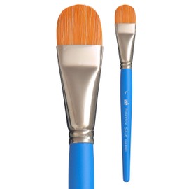 Princeton Select Artiste, Series 3750, Paint Brush for Acrylic, Watercolor and Oil, Lunar Blender, 1 Inch