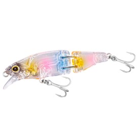 SHIMANO Salt Lure, Multi-Joint Bait, Soare, Arma Joint 60S, Arma Boost, XJ-260W, 009, Clear Candy