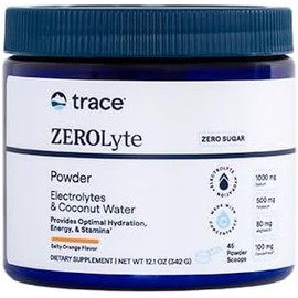 Trace Minerald zerolyte canister electrolitos en polvo 45 servicios sabor mango salado
