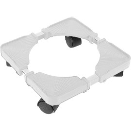 Soporte de Base de Plantas Ajustable, Soporte de Maceta Universal con Ruedas para el Jardín Doméstico, Uso del Patio, Adecuado para Varias Especificaciones de macetas. (plástico 2)
