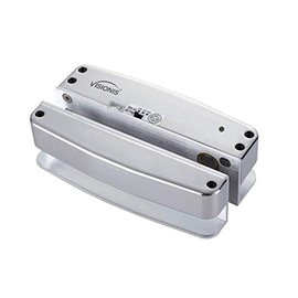Visionis VIS-DP105GD-FSA-LED Electric Drop Bolt Lock 1700lbs for Full Glass Door and Glass Frame with LED and Time Delay Fail Safe Normally Closed