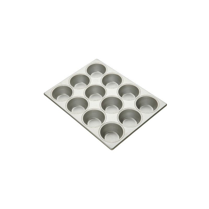 Focus Foodservice Glazed Aluminized Steel 12-Cup Pecan Roll Pan