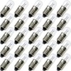 MEETOOT 25pcs E10 Mini Light Bulbs 6.3V 0.15A Physical Electrical