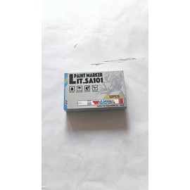 Marcador Plumon 1pz Rotuladores Llanta Pintura Base Aceite Letra Moto Auto Carro Escolares Lettering Arte Dibujo Color Blanco