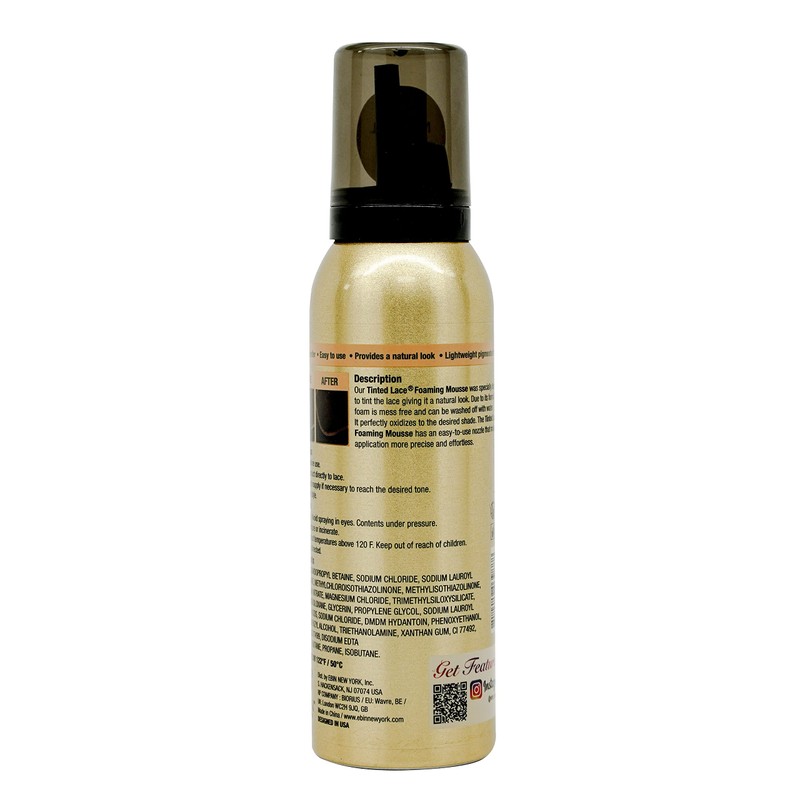 EBIN NEW YORK Tinted Lace Foaming Mousse - Natural Beige,
