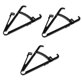 LALAFINA 3pcs Caliper Measuring Tape Tester Tape Measure Fitness Tool for Waist Arms Thighs