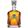 Heritage Pewter Skull & Bones Capitol Decanter | 24 OZ