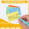 Pack of 1000 Index Cards, A8 Lined Flashcards with Kraft