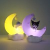Cute Moonlight Night Lamp Sweet Dreams Crescent Moon LED Warm