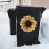 Extra Large 460mm 'Yellow Sunflower' Permanent Sticker Decal for Cars/Windows/Bins/Walls