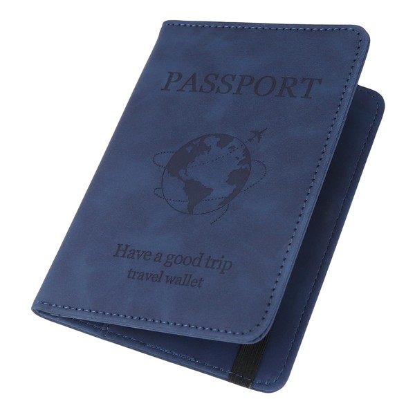 ILIYAH Travel Passport Cover Holder - RFID Blocking UK Passport
