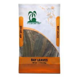 Malabar Bay Leaf (Leaves) Whole Spice Hand Selected Extra Large 1.75oz (50g) ~ All Natural | Gluten Friendly | NON-GMO | Kosher | Vegan | Indian Origin (Tej Patta)