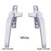 LOVIVER Replacement Window Handles Right/Left Hand,Zinc Alloy Window Hardware,Window Handle