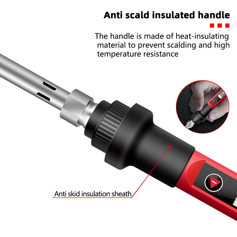 ANENG 17pcs Soldering Iron Kit Mini Electric Soldering Irons with