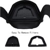 DSHTP Full Face Shield, Reusable Anti-Fog Transparent High-Definition Platic Face
