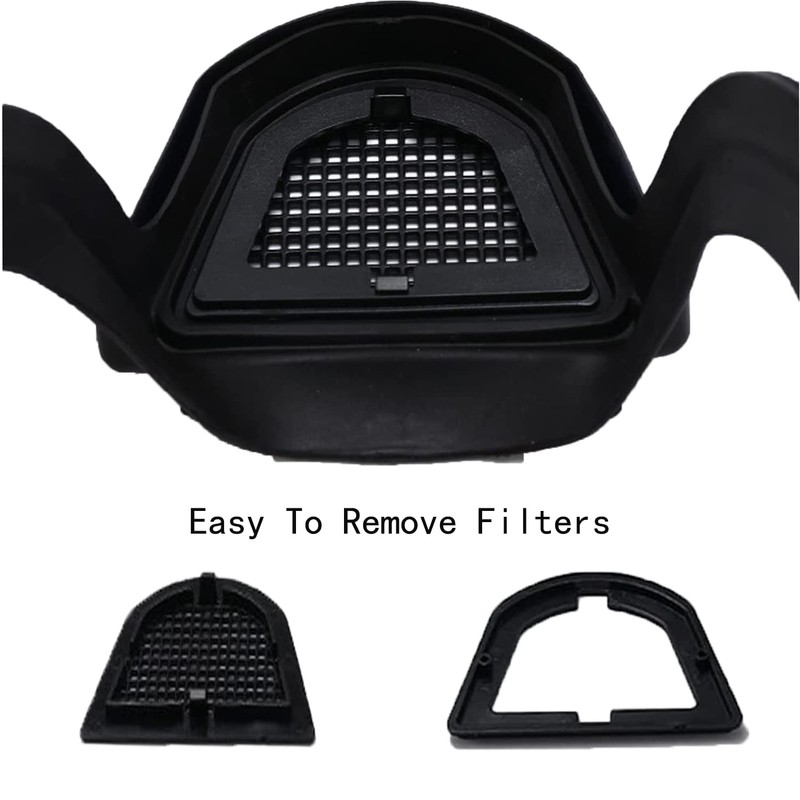 DSHTP Full Face Shield, Reusable Anti-Fog Transparent High-Definition Platic Face
