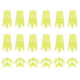 18PCS Golf Mat Tees Golf Simulator Tees Home Practice Golf Tees Perfect for Winter Turf and Driving Range Golf Training(Pack of 12 Tall + 6 Short)