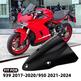 PSLER 939 Windshield Motorbike Windscreen Deflector Airflow Deflectors for Supersport 939 2017-2020 Supersport 950 2021-2026