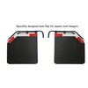MIAOKUI 24" x 24" Angled Mud Flaps for Semi Trucks