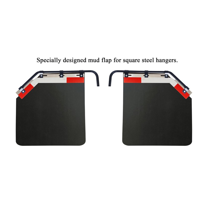 MIAOKUI 24" x 24" Angled Mud Flaps for Semi Trucks