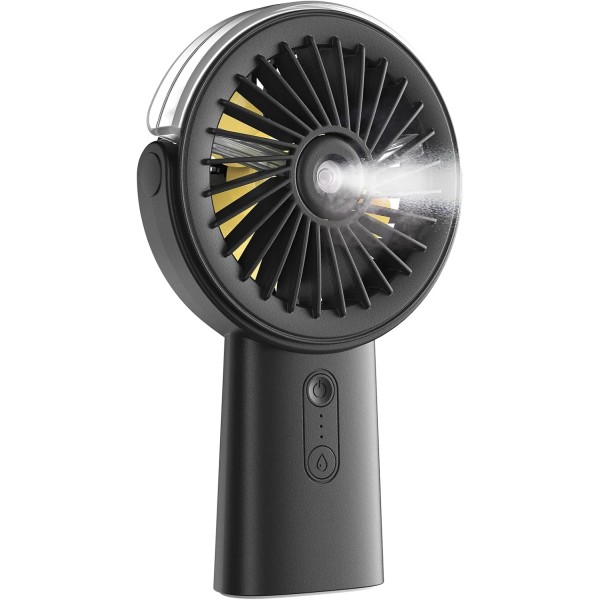 Handheld Misting Fan Portable, 4000Mah Rechargeable Small Personal Water Spray