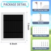 Fehuatenda 2 Pack - Solar Panel for Ring Camera, Compatible