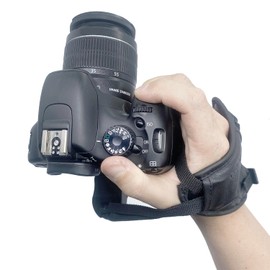 LimoStudio (2 Pack) Camera Hand Straps, Padded Wrist Grip for DSLR Cameras, Premium Microfiber Synthetic Leather, AGG3442