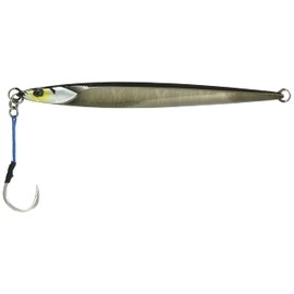 JACKALL Metal Jig, Bumble's Jig, Semi-Long, 6.3 oz (180 g), Gray Metallic Magma