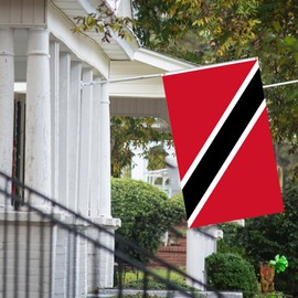 Trinidad and Tobago Flag 3x5 Foot Large Tobagonian Flag with 2 Brass Grommets Tobagonian National Flag Party Festival Procession Celebration Sport Activities Garden Home Decoration