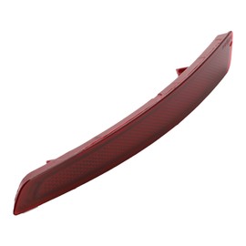 INFINAUTO Bumper Reflector Rear Left Bumper Reflector Side Marker No.BS71515C0AE for Ford Mondeo 2011-2014 Plastic Red Durable
