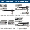 JQDML Upgrade High Torque 40 lbs DIY Reciprocating Linear Actuator