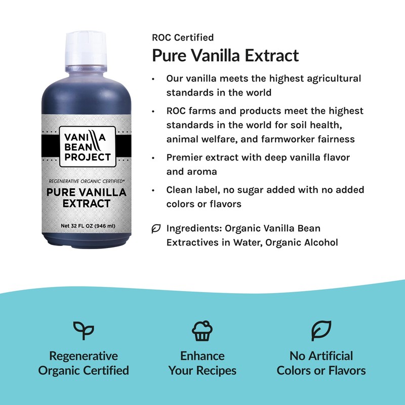 Vanilla Bean Project | ROC Regenerative Organic Certified | Vanilla